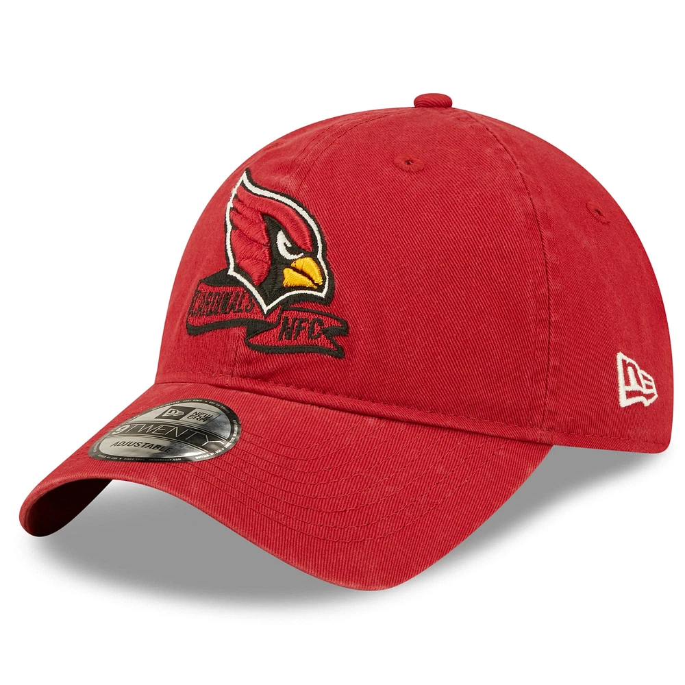 Jeune New Era Cardinal Arizona Cardinals 2022 Sideline - Casquette ajustable 9TWENTY