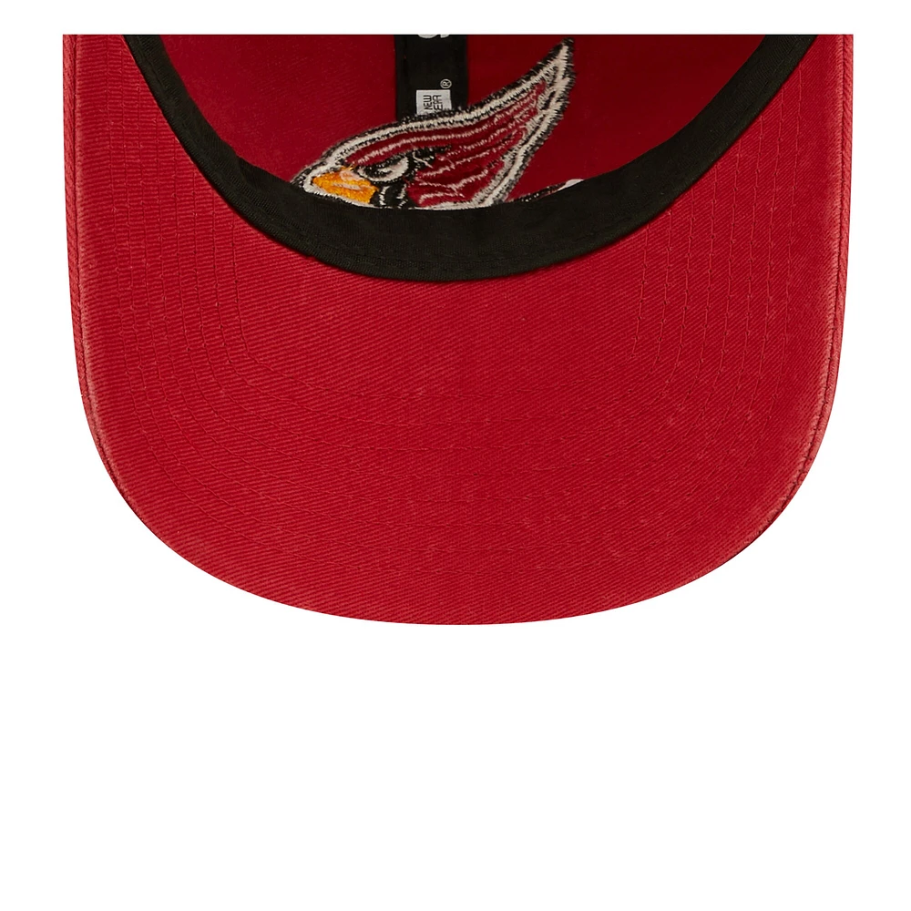 Youth New Era Cardinal Arizona Cardinals 2022 Sideline - 9TWENTY Adjustable Hat