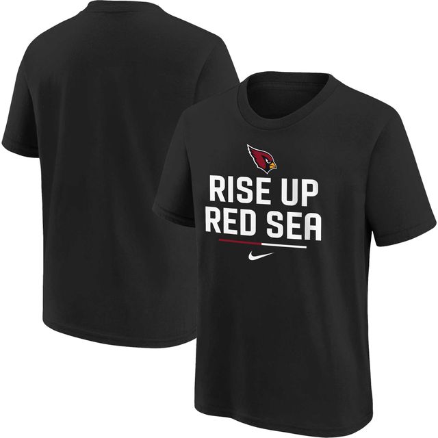 Nike Youth Nike Black Arizona Cardinals Team Slogan T-Shirt