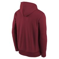 Youth Nike Cardinal Arizona Cardinals Icon Performance Pullover Hoodie