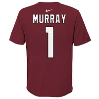 Youth Nike Cardinal Arizona Cardinals Logo Kyler Murray Player Name & Number T-Shirt