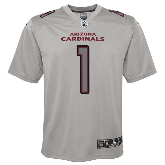 Maillot de match Atmosphere des Cardinals l'Arizona Nike Kyler Murray gris pour jeune