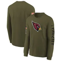 Arizona Cardinals Youth Team Logo Long Sleeve T-Shirt - Cardinal