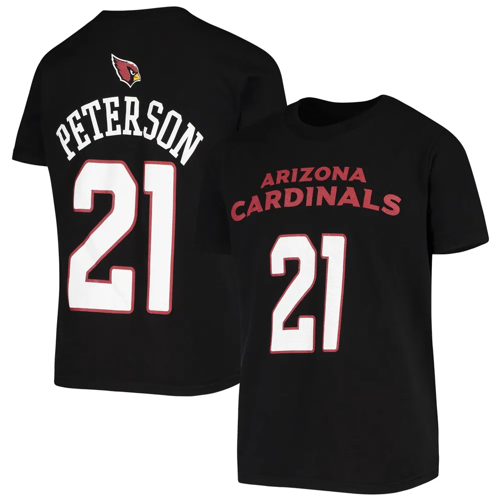 Lids Patrick Peterson Arizona Cardinals Youth Mainliner Name & Number T- Shirt - Black