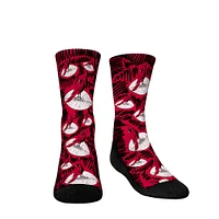 Chaussettes Rock Em pour jeune Arizona Cardinals Throwback Logo Sketch Crew Chaussettes