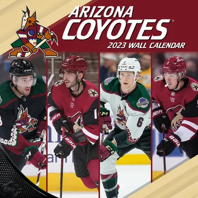 Arizona Coyotes 2023 12" x 12" Team Wall Calendar