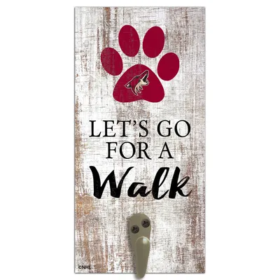 Arizona Coyotes 6'' x 12'' Leash Holder Sign