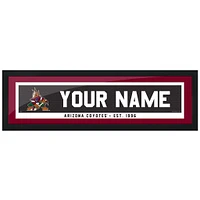 Arizona Coyotes - 6'' x 22'' Team Personalization Picture Frame