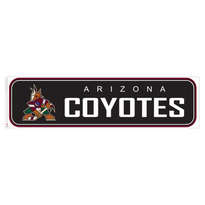 Arizona Coyotes - 90'' x 23'' Team Repositional Long Design Wall Decal