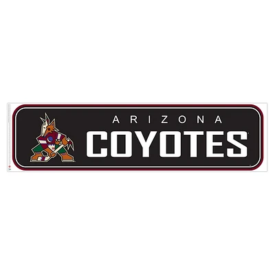 Arizona Coyotes - 90'' x 23'' Team Repositional Long Design Wall Decal