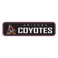 Arizona Coyotes - 90'' x 23'' Team Repositional Long Design Wall Decal