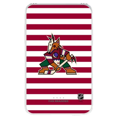 Arizona Coyotes Stripe Design 10,000 mAh Portable Power Pack