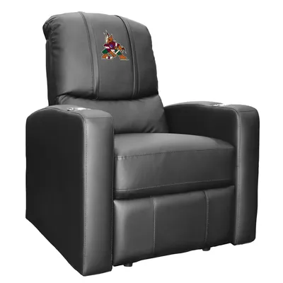 Arizona Coyotes Stealth Manual Recliner - Black