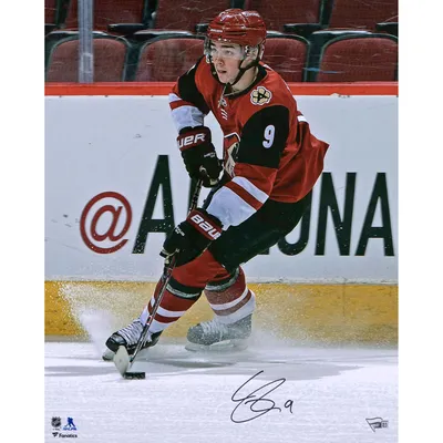 Lids Clayton Keller Arizona Coyotes Fanatics Authentic Framed Autographed  8 x 10 Red Jersey Shooting Photograph
