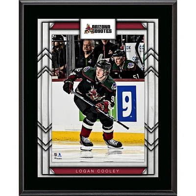 Logan Cooley Arizona Coyotes 10.5" x 13" Sublimated Player Plaque