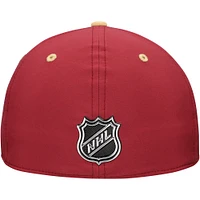 Men's Fanatics  Garnet/Yellow Arizona Coyotes Flex Hat