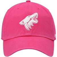 Casquette réglable Clean Up '47 Pink Arizona Coyotes pour homme