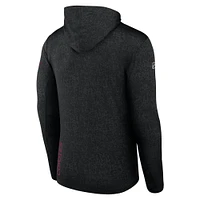 Men's Fanatics Black Arizona Coyotes Authentic Pro Lightweight Pullover Hoodie