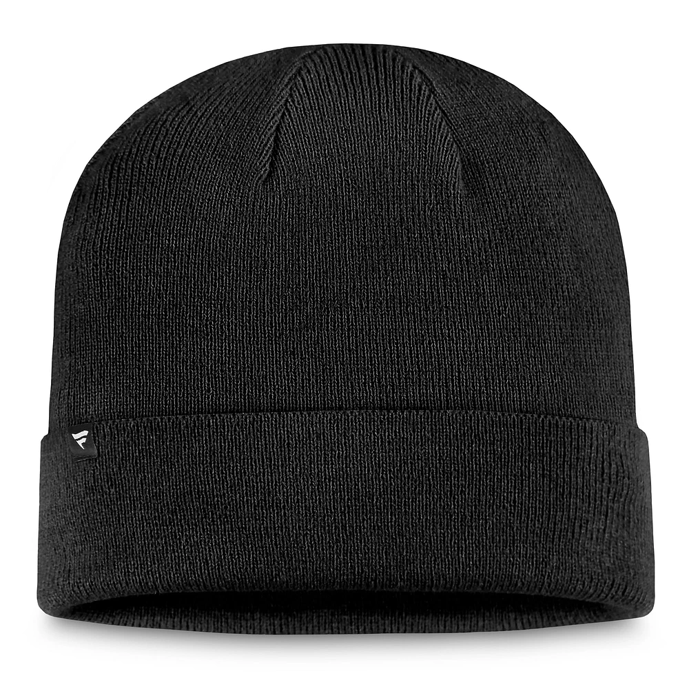 Men's Fanatics Black Arizona Coyotes Cuffed Knit Hat