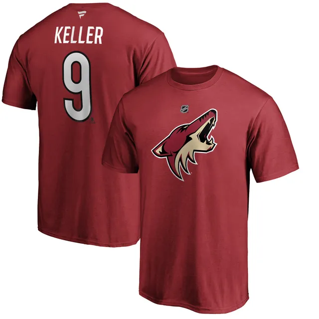 Men's Arizona Coyotes Clayton Keller Fanatics Branded Black Home Premier Breakaway  Player Jersey