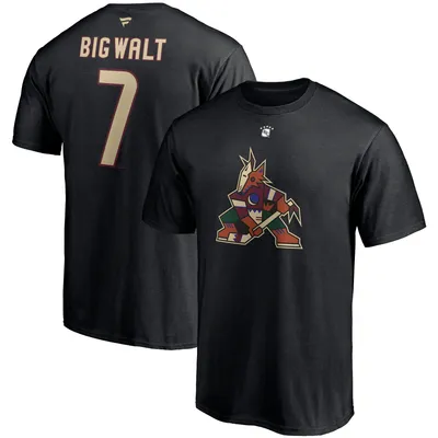 Keith Tkachuk Arizona Coyotes Fanatics Branded Authentic Stack Retired Player Nickname & Number T-Shirt - Black