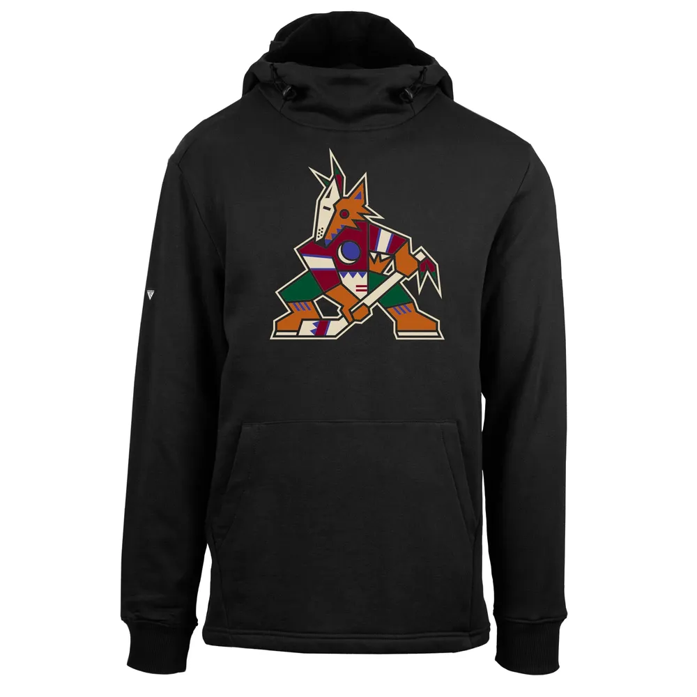 Vintage Arizona Coyotes Black Kachina Logo Hoodie Sweatshirt 