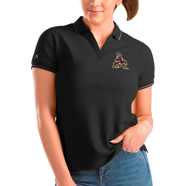 Antigua Men's Louisville Cardinals Affluent Polo