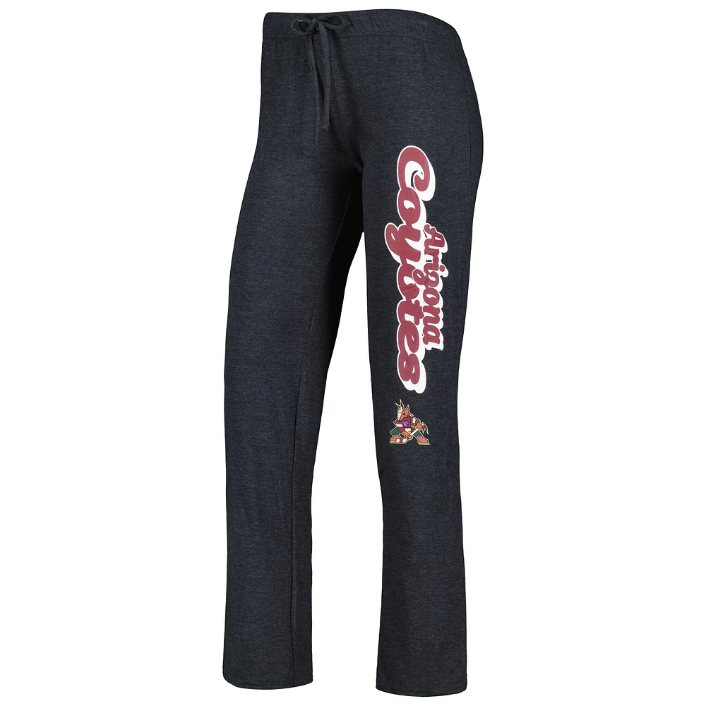 Concepts Sport Grenat/Noir Arizona Coyotes Meter Muscle Débardeur et pantalon Ensemble de nuit