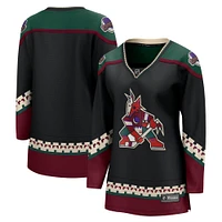 Women's Fanatics Black Arizona Coyotes Home Breakaway Jersey