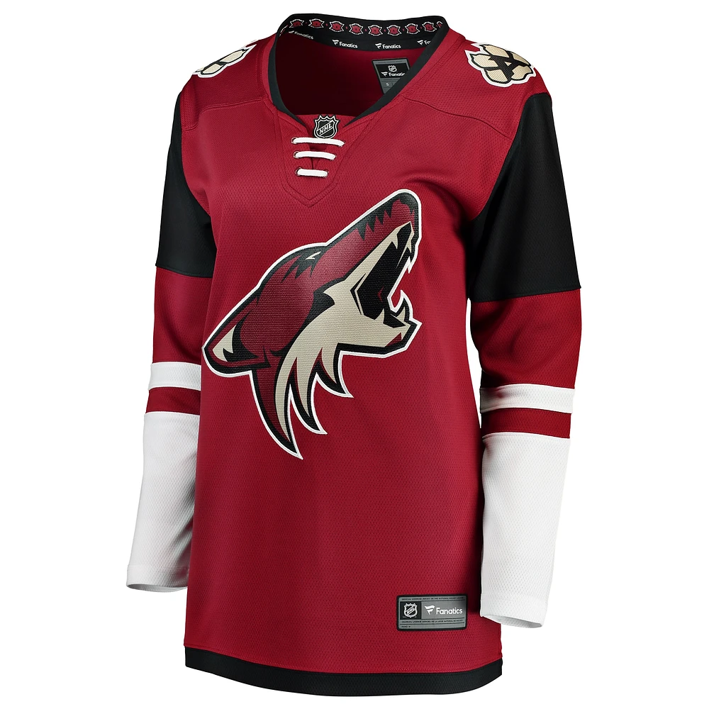 Maillot Breakaway Domicile des Coyotes de l'Arizona Fanatics pour femmes, rouge