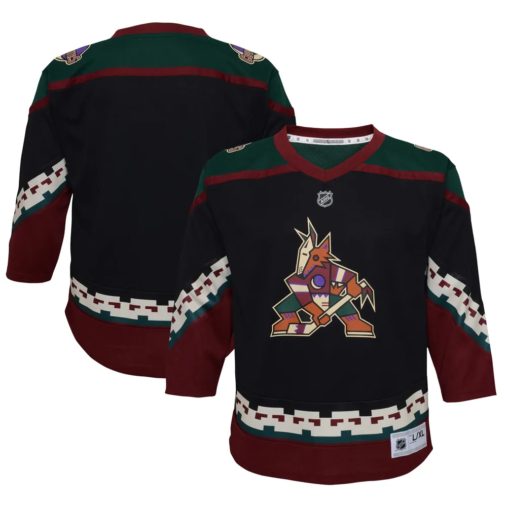 lykke humane Agurk Lids Arizona Coyotes Youth 2021/22 Home Replica Jersey - Black | The Shops  at Willow Bend