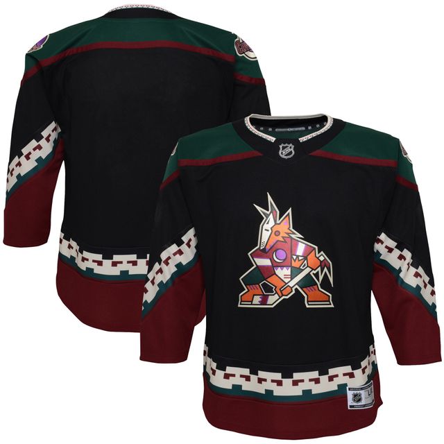Jeunes Coyotes de l'Arizona Noir Domicile - Maillot Premier