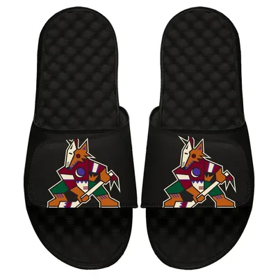 Arizona Coyotes ISlide Youth Blown Up Logo Slide Sandals - Black