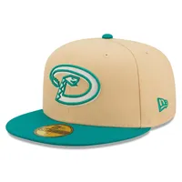 Casquette ajustée 59FIFTY Mango Forest Arizona Diamondbacks pour homme New Era, naturel/bleu sarcelle