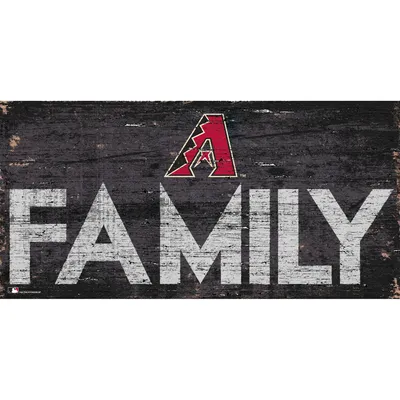 Arizona Diamondbacks 12'' x 6'' Family Sign