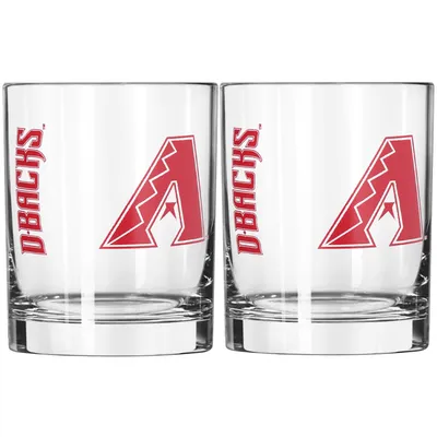 Arizona Diamondbacks 14oz. Two-Pack Rocks Glass Set