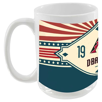 Diamondbacks de l'Arizona 15oz. Tasse de diamant Americana