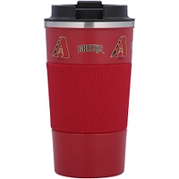 Arizona Diamondbacks 18oz Coffee Tumbler with Silicone Grip