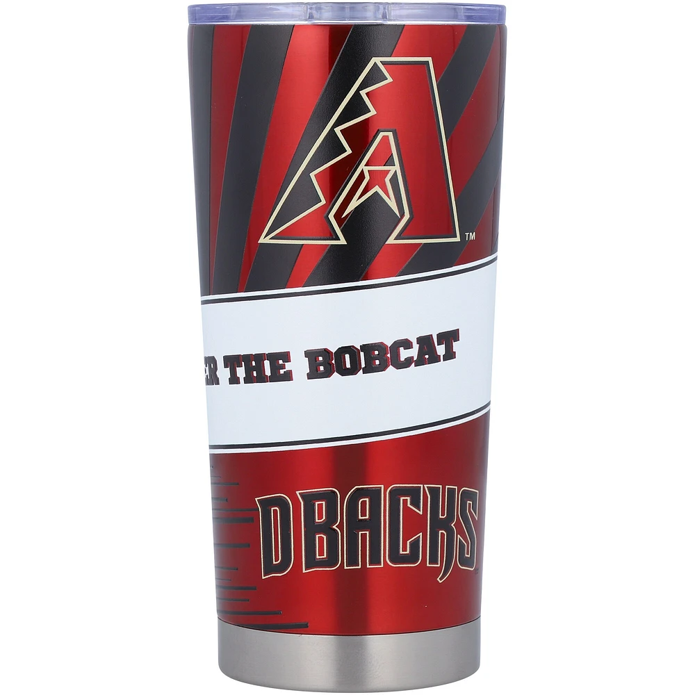 Diamants de l'Arizona 20 oz. Gobelet mascotte en acier inoxydable