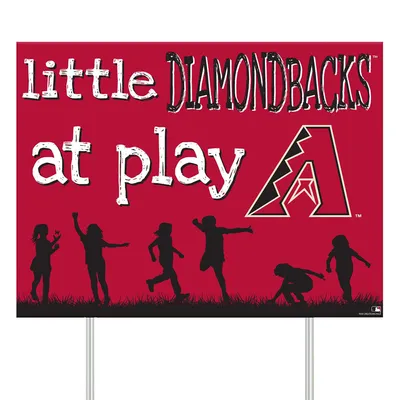 Arizona Diamondbacks 24" x 18" Little Fans At Play Yard Sign