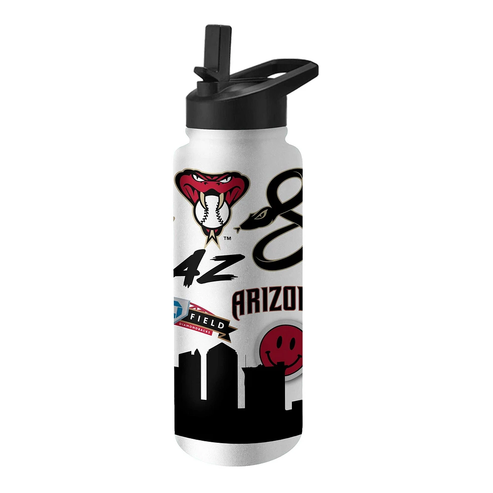 Arizona Diamondbacks 34oz. Native Quencher Bottle