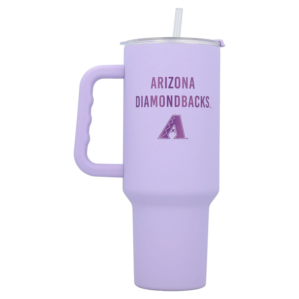 Diamondbacks de l'Arizona 40oz. Gobelet doux au toucher lavande