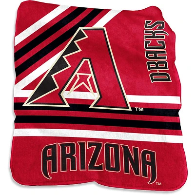 Couverture Raschel en peluche 50 po x 60 po des Diamondbacks de l'Arizona