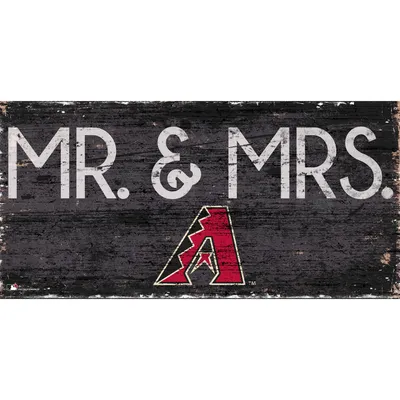 Arizona Diamondbacks 6'' x 12'' Mr. & Mrs. Sign