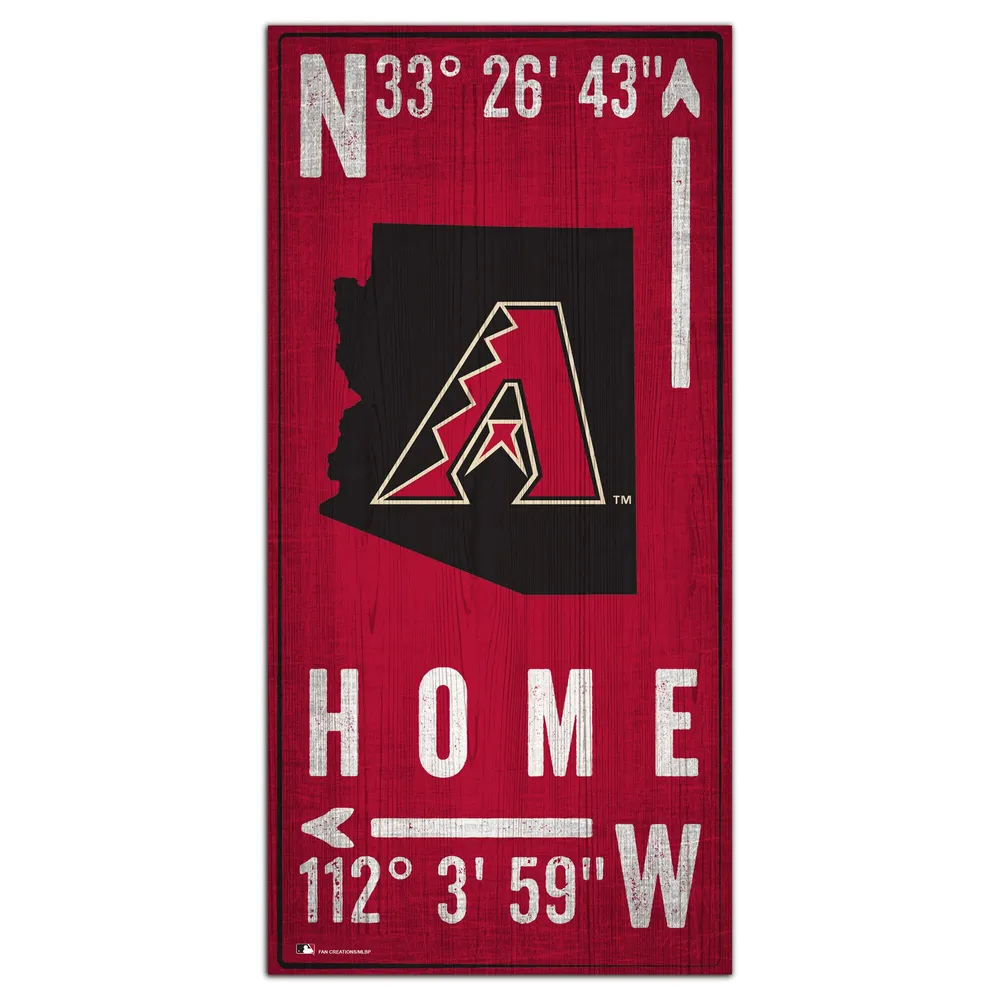 Lids Arizona Diamondbacks Baseball Wood Sign