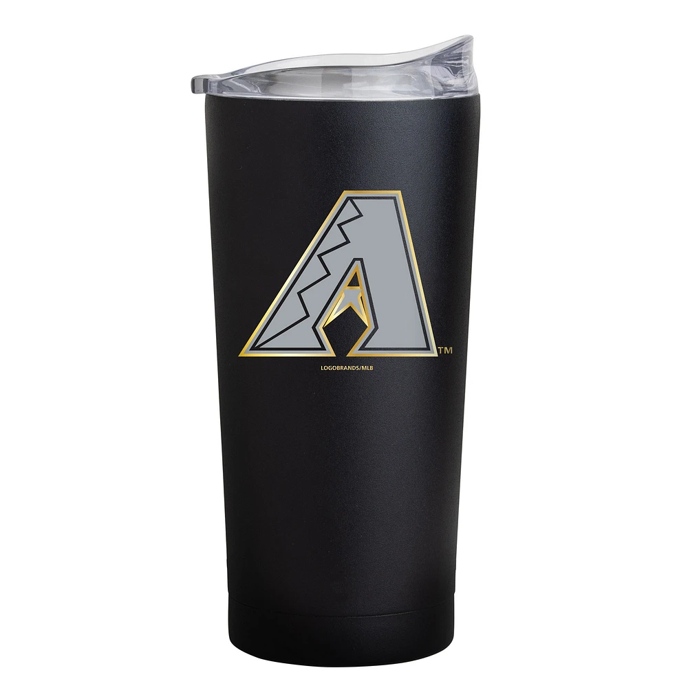 Arizona Diamondbacks Black Foil 20oz. Powder Coat Tumbler