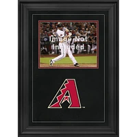 Arizona Diamondbacks Deluxe Cadre photo horizontal encadré 8" x 10" avec logo de l'équipe