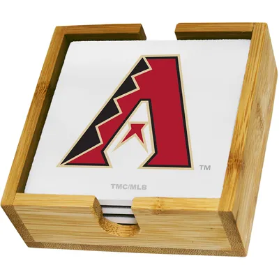 Arizona Diamondbacks Team Logo Four-Pack Square Coaster Set