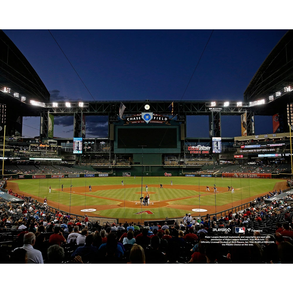Arizona Diamondbacks Unsigned Chase Field Home Plate View Photograph