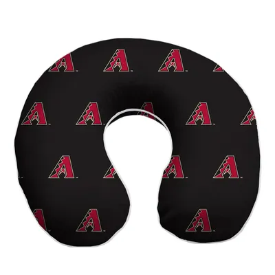 Arizona Diamondbacks Memory Foam Travel Pillow - Black